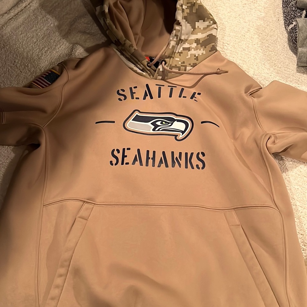 Seattle Seahawks Military Hoodie
